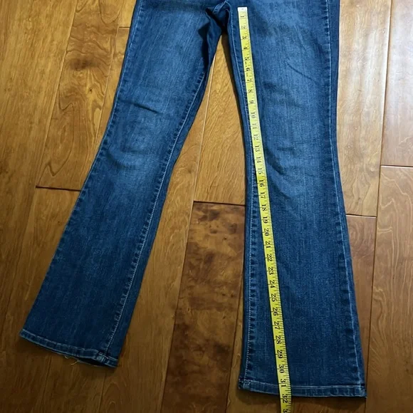 Vintage Calvin Klein Y2K Ultimate Boot Cut Leg Jeans Size 28 / 6 Low Rise Retro - Picture 9 of 15